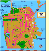  Click on the thumbnail to see an enlarged map of San Francisco  